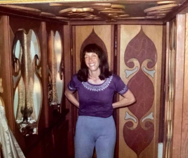 St. James Margo in dressing room maybe Twin pPeaks but maybe Mandala David Wills photo